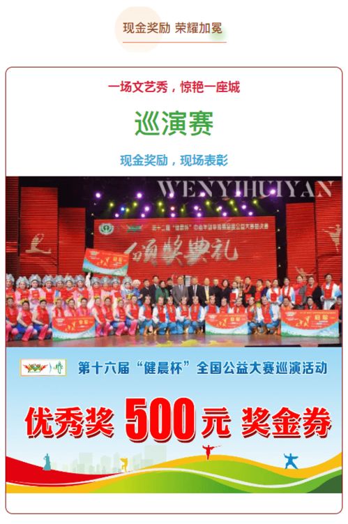 一場文藝秀,驚艷一座城 第十六屆健晨杯公益大賽巡演將在全國各地火熱開展