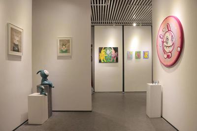 文博會(huì)到藝展中心看"兔兔"